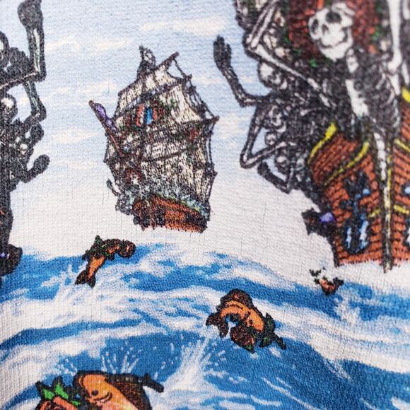 Vintage 2001 LIQUID BLUE GRATEFUL DEAD "Ship of Fools" Graphic T-Shirt Size L - Picture 9 of 13